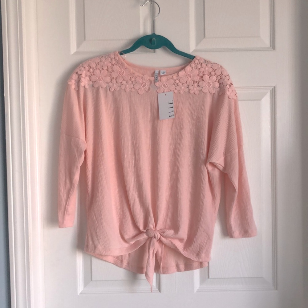 Three quarter sleeve blouse